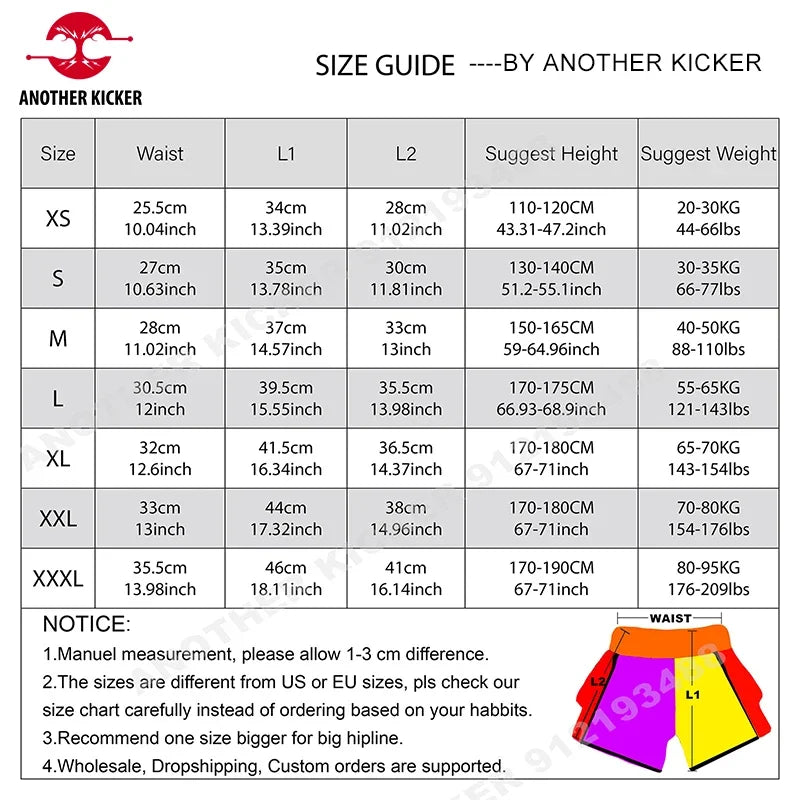 Thai Boxing Pants Men Women Kids Plain Boxing Shorts Satin Polyester Fight Kickboxing Wrestling MMA Muay Thai Training Clothing